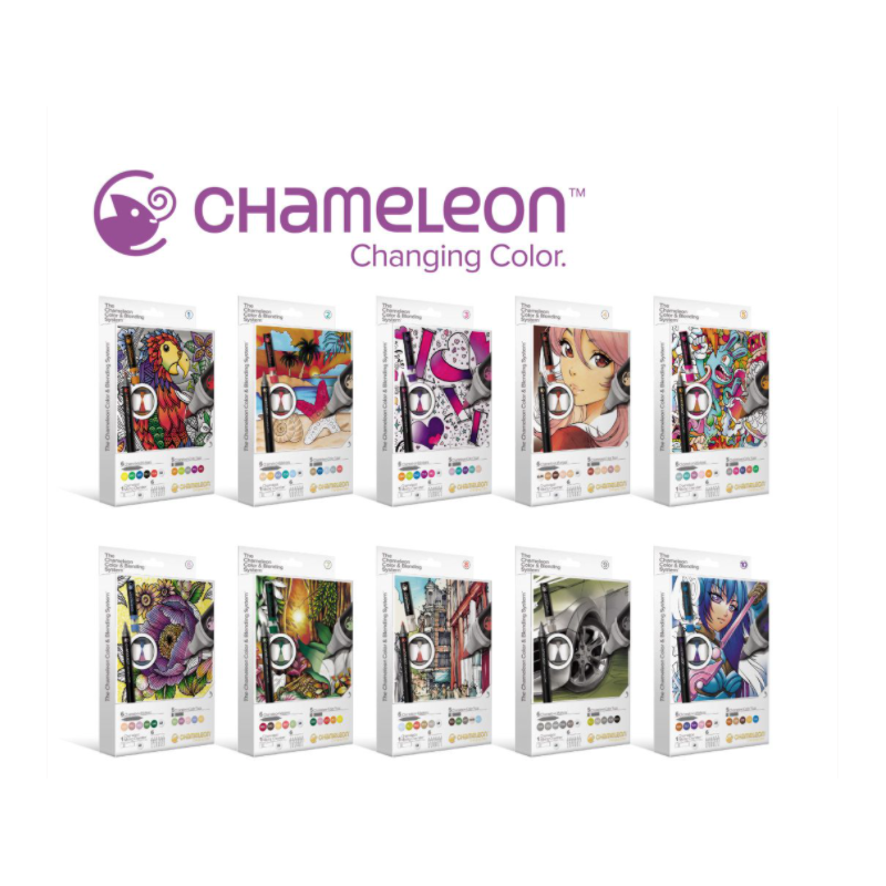 OFFRE SPECIALE CHAMELEON - 10 PACKS Color & Blending System