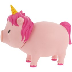 LILALU® Tirelire Cochon BIGGYS - Licorne rose