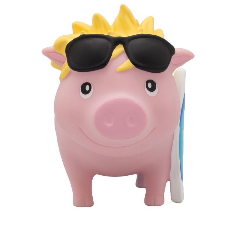 tirelire cochon surfeur BIGGYS
