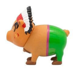 LILALU® Tirelire Cochon BIGGYS - le Chef indien