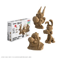 Trio Cartonic® Asterix Obelx et idefix