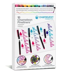 CHAMELEON FINELINERS - 10 Couleurs 
